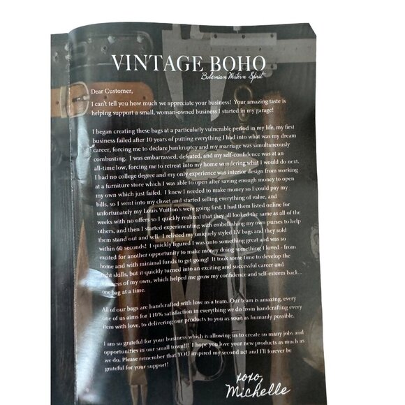 Louis Vuitton Vintage Boho Satchel Brown Monogram Canvas Luxury Western Fringe - Picture 14 of 16